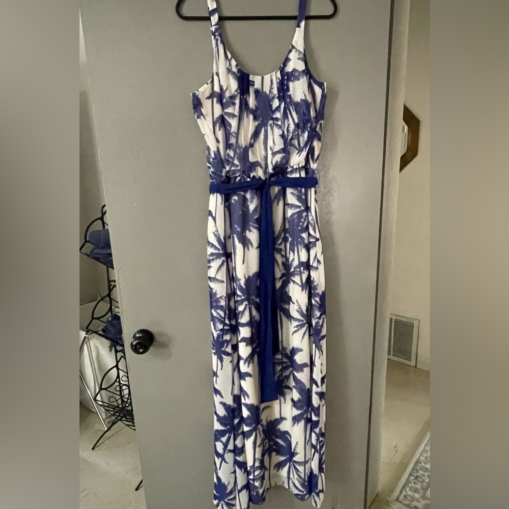Beautiful long sundress, worn once to a beach wedding.